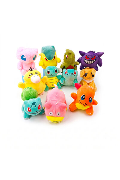 wafra store دمية أنمي بوكيمون (Pokémon) قطيفة ناعمة للأطفال (شخصية عشوائية) و...