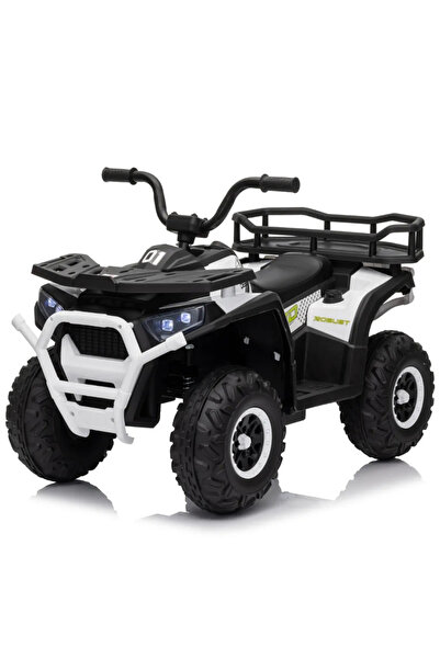 Kinderauto ATV Mini Desert pentru copii, 12V, alb