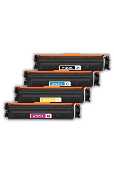 Generic 222A W2220A W2221A W2222A W2223A Laser Toner Cartridge Set – Black, C...