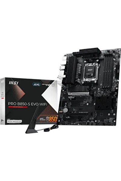 MSI Placă de bază AM5 B850 ATX DDR5 WiFi7 BT5.4 PRO B850-S EVO