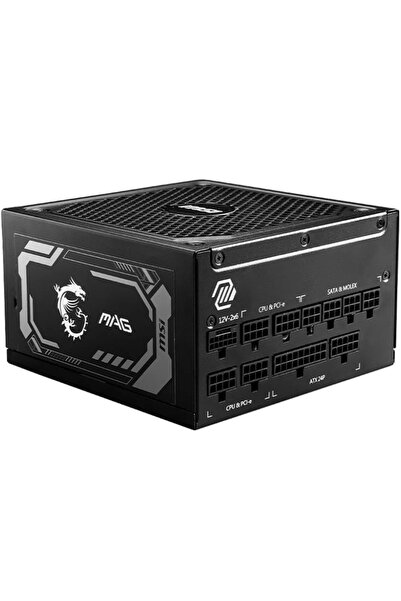 MSI Sursa 1250W 80+ Gold ATX 3.1 PCIE5 PCIe 5.0 modulara negru