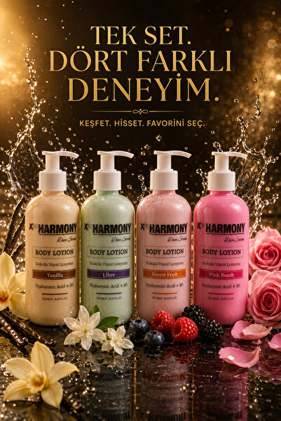 PROHARMONY 4 Ritual Exploration Set |   Body Lotion in 4 Different Scents 250...