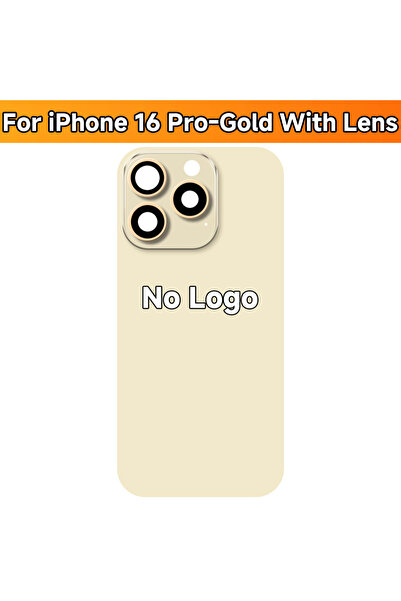 Choice4 16 Pro Gold For iPhone 16 Pro/16 Pro Max Back Glass Panel Battery Cov...