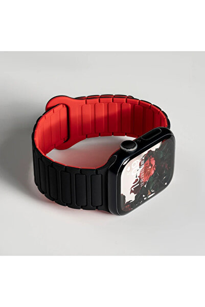 Choice45 42 44 45 46 49mm Black Red Silicone Strap for Watch 46mm 42mm 49mm 4...