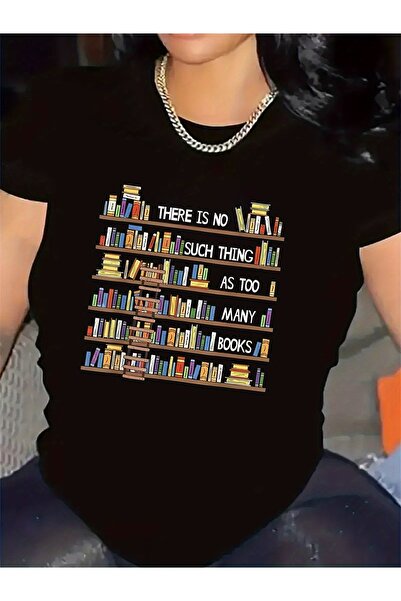 Astogria13 A T-Shirt Featuring a Bookshelf Design, Perfect Home Library Setti...