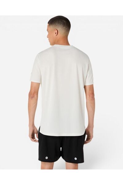 Asics FUJITRAIL LOGO SS TOP Erkek Beyaz Kısa Kollu Tshirt 2011D527-100