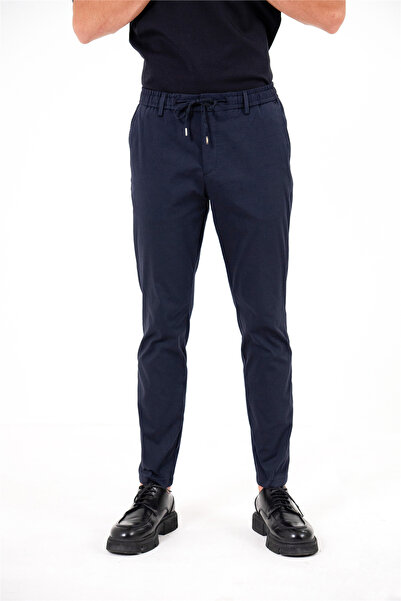 GMG FIRENZE Navy Blue Men's Jogger Pants Gu26Mss01011