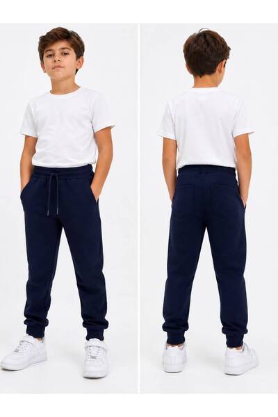 Dıgıl Kids Ribbed Sweatpants Pantalon Lycra Primary School Middle School 2 Th...