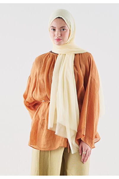 Freshscarfs Ντουμπάι Πρέμιουμ Σάλι Ιβουάρ
