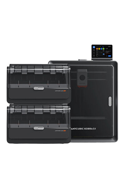 Anycubic Kobra S1 Combo 8 Renkli 3D Yazıcı