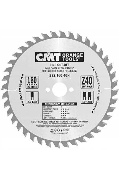 CMT Ferăstrău circular pentru tăierea lemnului și a laminatului 160x20mm 292....