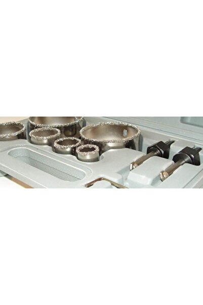 dedra Set de burghie coroană DED1515 22, 28, 35, 44, 68, 73mm +2 burghie pilot