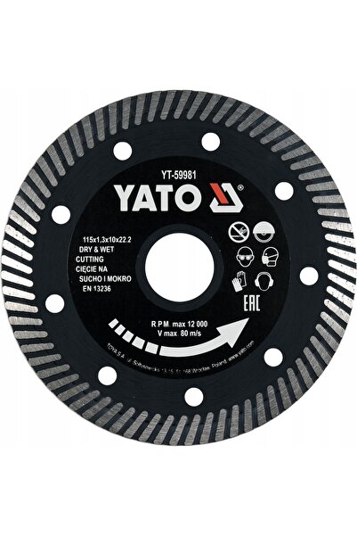 VOREL by YATO YATO Disc diamantat pentru gresie, piatră, jută 115mm