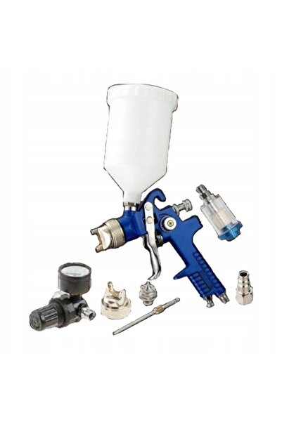 Kraft&dele Pistol de vopsit HVLP cu reductor 600ml 1,4mm KD2093