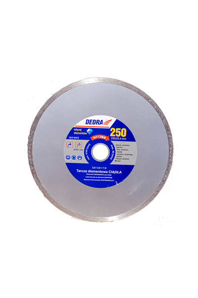 Dedra-Polonia Disc diamantat DEDRA pentru tăierea glazurii de gresie 250x25,4...