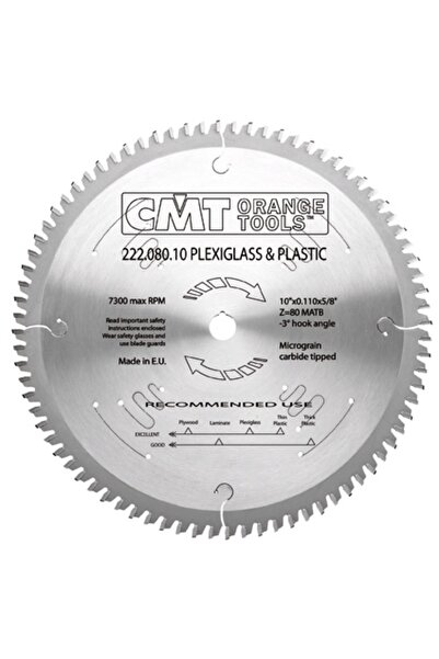 CMT Lama de ferăstrău pentru lemn laminat OSB 160 x 20mm 56 dinți widia 281.1...