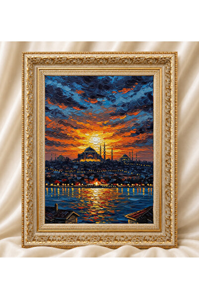Tek Tasarım Vintage Framed Painting, Classic Antique Framed Painting Models