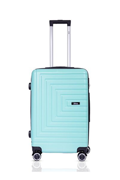 Mnuk Pilgrimage 24-Inch Check-in Hard Shell Luggage, ABS Spinner Travel Suitc...