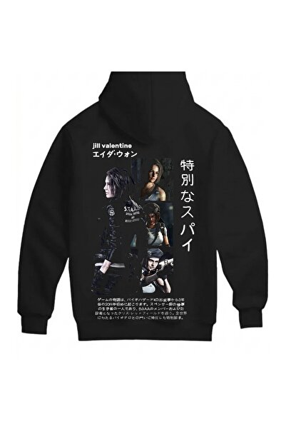 SVART WEAR سويت شيرت ريزدنت إيفل للجنسين كبير الحجم مصنوع من القطن بنسبة 100%