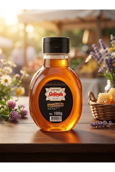 Güldüoğlu Şekerleme Hakiki Süzme Çiçek Balı 1 Kg Kahvaltılık Doğal Bal