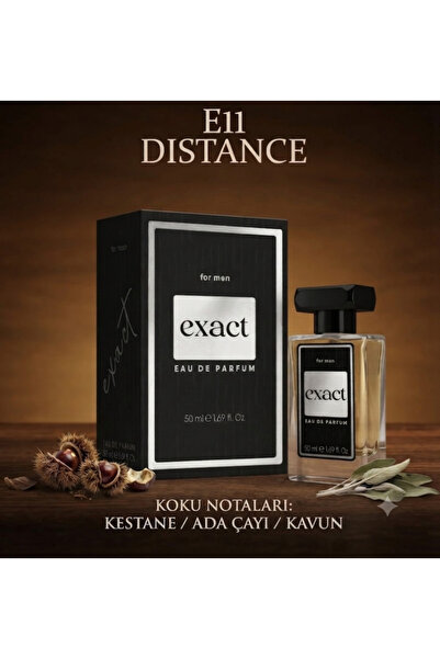 E-11 DISTANCE Erkek parfüm 50 ml