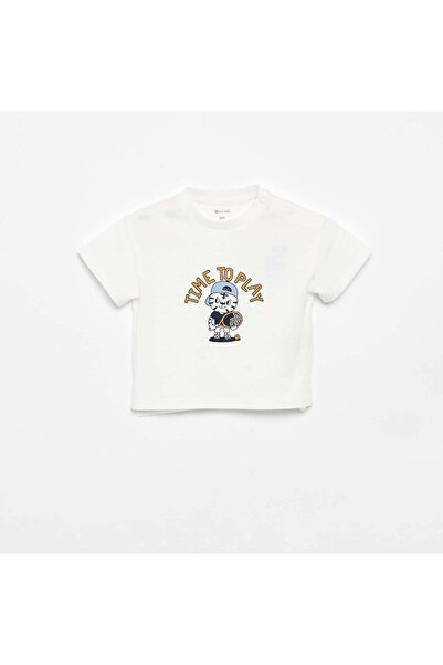 KIABI Short-sleeved T-shirt WHITE