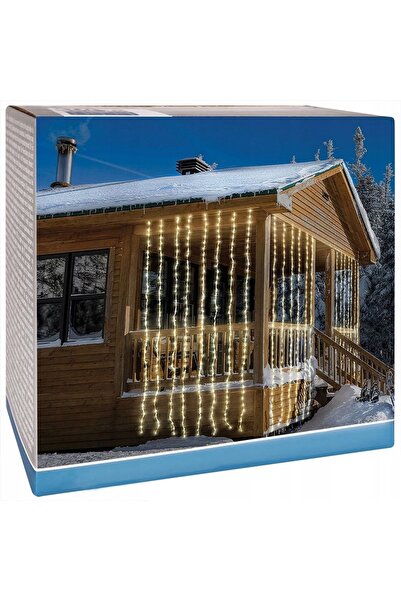 Vilde Perdea luminoasă, ghirlandă de Crăciun, pentru exterior, pentru grădină...