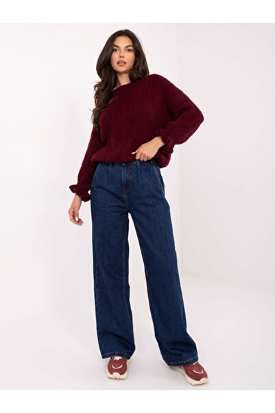 Sublevel Women's Pants, Sublevel, Cotton, Dark Blue, model D80030BI62568D300