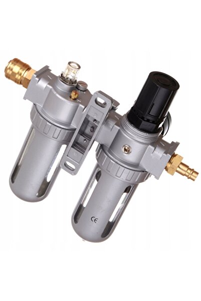 TC Technic Reductor de presiune compresor, filtru de aer 5 µm 1/2, separator ...