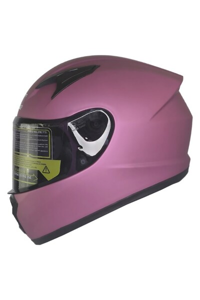 MTS M201 Fuchsia Motosiklet Çocuk Kaskı Full Face Kids Kask