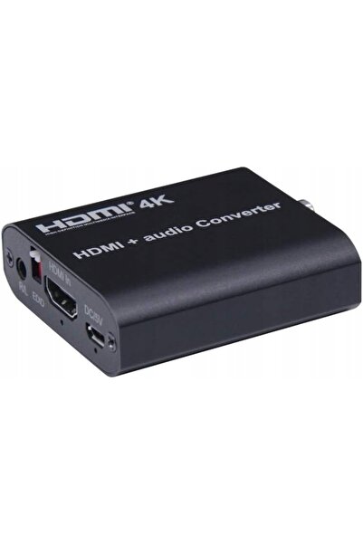 Spacetronik Extractor HDMI 4K AUDIO R/L TOSLINK RCA CONVERTOR ADAPTOR