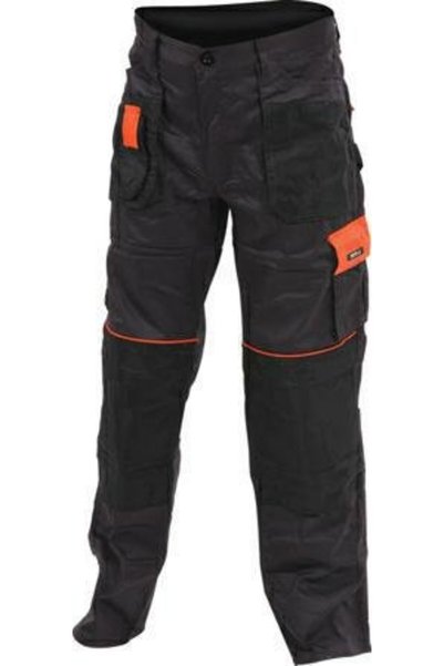 yato Salopete de lucru lungi, cu cusături rezistente, 9 buzunare, Andesite, m...