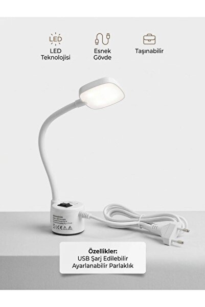 Mavi makina Suji Spiralli Mıknatıslı Fişli Led Lamba