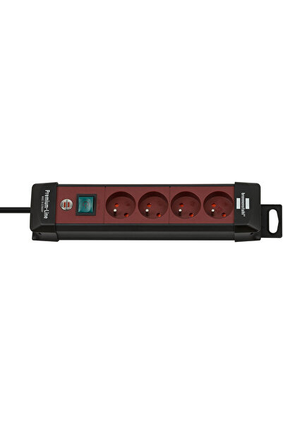 Brennenstuhl 2 x Prelungitor electric puternic cu 4 prize, 1,8m