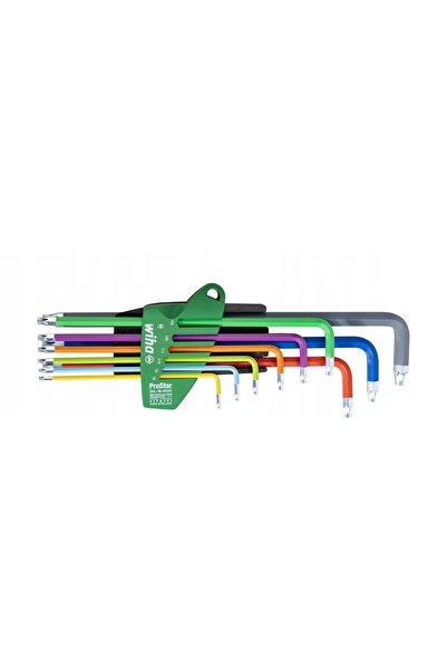 wiha Set de chei tubulare cu mâner ProStar TORX, hexagonale. 9 / 46556