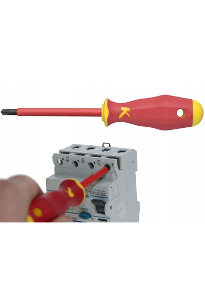KLAUKE Șurubelniță izolată pentru siguranțe S SL/PZ2 x100mm 1kV