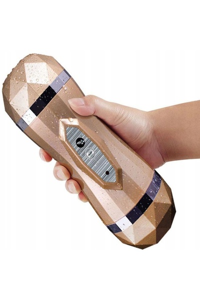 Lelex Masturbator Vaginal-Oral cu 36 de moduri de vibrație, USB, piele sintetică