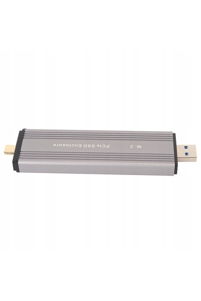 NO BRAND Carcasă externă pentru SSD NVMe PCIe M.2 USB-C 3.2 10 Gbps