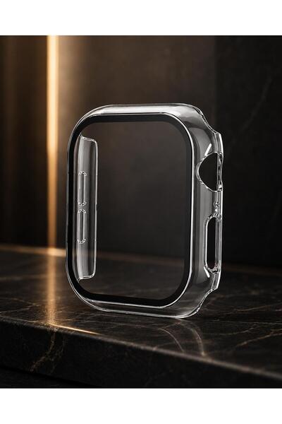 Miyole Apple Watch Uyumlu 2-3-4-5-6 se 44mm uyumlu Kılıf Kasa Ve Ekran Koruyu...