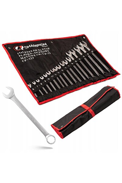 onex Set de chei fixe cu cap inel 6-32mm, 17 piese, rezistente CR-V
