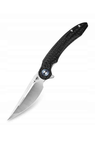 Bestech Knives Cuțit pliabil Bestech Irida Carbon Fiber / Black G10, Satin 14...