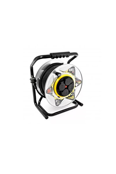 KEL Cablu prelungitor spiralat PB-HEAVY/D/ K/3X1,5/H05RR-F-negru