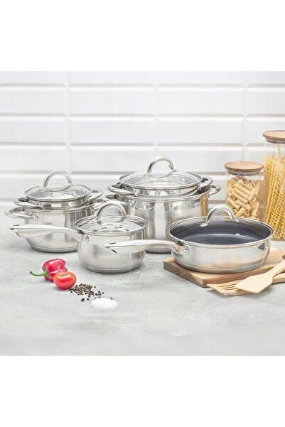 Konighoffer Set de vase RONDEL pentru inducție cu capace Orvieto 12 piese