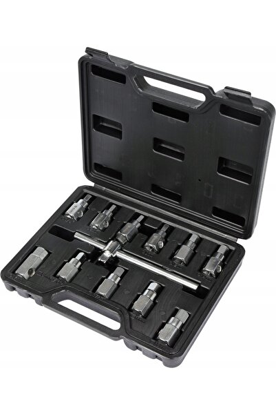 yato Set de chei pentru dopuri de ulei YT-0600, 12 piese