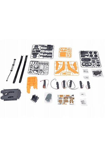 Jokomisiada Model de excavator de asamblat, set 133ele + telecomandă RC, cont...
