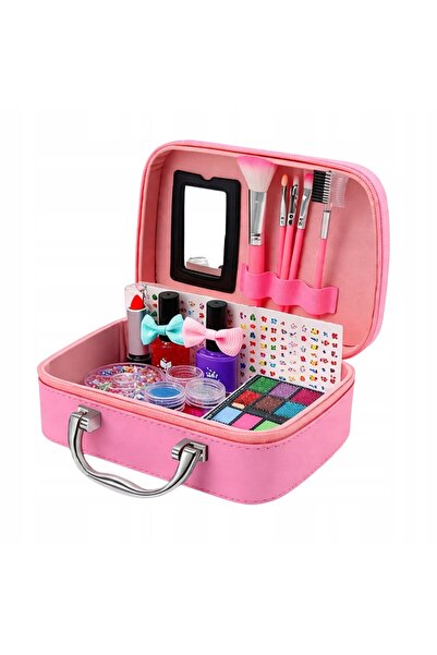LeanToys Set de înfrumusețare Geantă cosmetică pentru copii Accesorii pentru ...