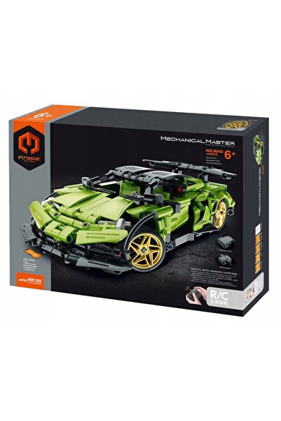 M&Z Set de construcție iM.Master RC mașină de curse lime 429 piese 8042