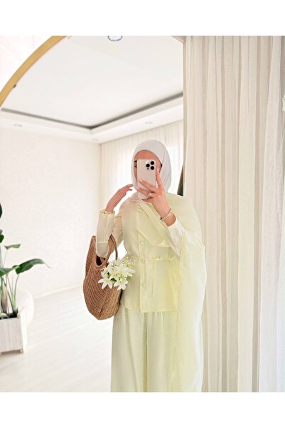 BELLASTORE Shawl Collar Double Set