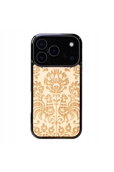 BewooDesign Husă din lemn Bewood pentru iPhone 17 Pro POLSKI FOLK ANIEGRE