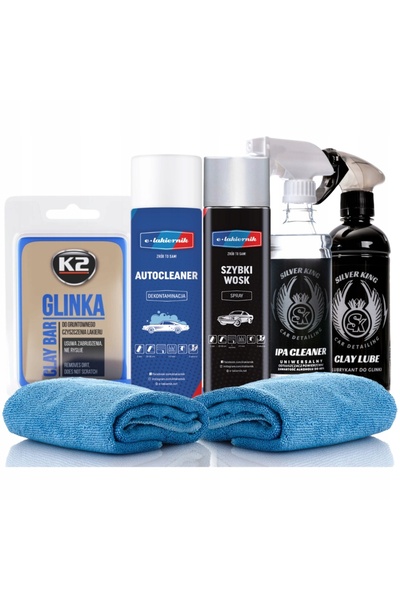 K2R Glinka Do Lakieru K2 Autocleaner Lubrykant IPA Cleaner Szybki Wosk Fibry